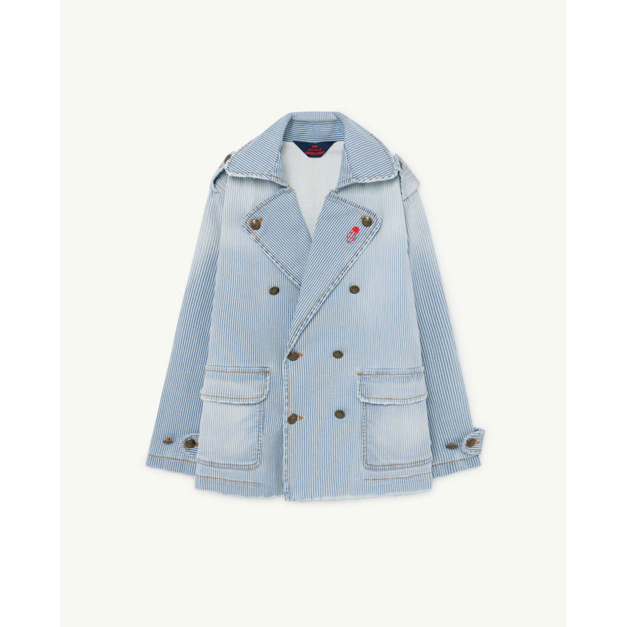 The Animals Observatory Indigo The Animals Stripes Lion Jacket