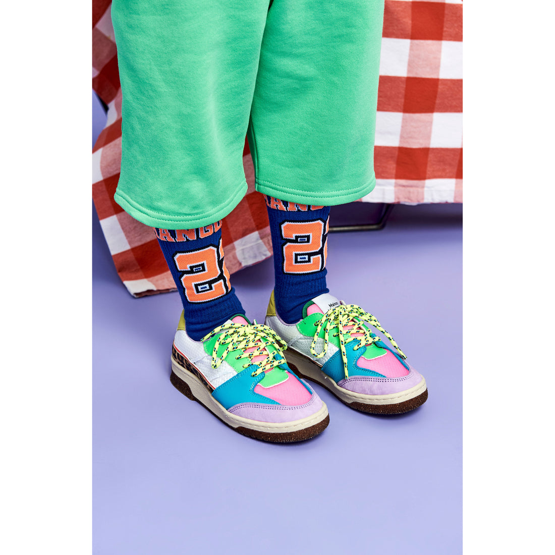 Maison Mangostan Lilac Jackfruit Sneakers