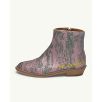 The Animals Observatory Pink Glitter Coyote Booties
