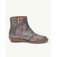 The Animals Observatory Pink Glitter Coyote Booties