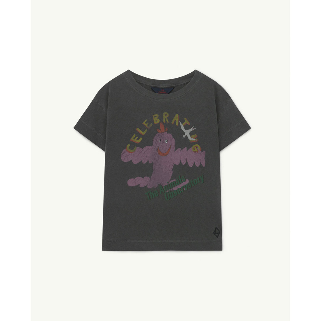 The Animals Observatory Black Celebrating  Rooster Tee