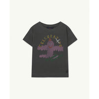 The Animals Observatory Black Celebrating  Rooster Tee