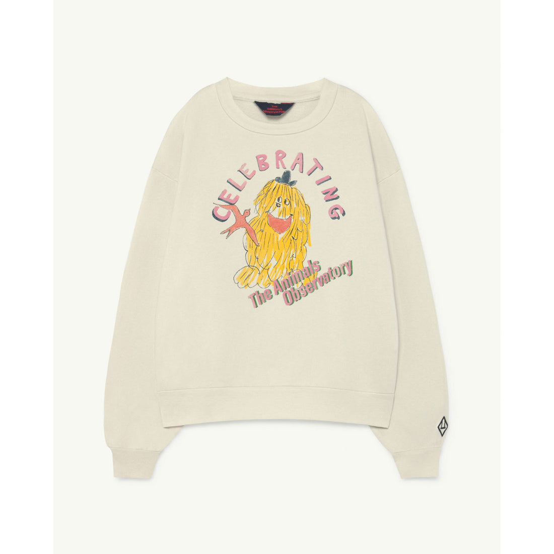 The Animals Observatory White Celebrating  Bear Sweatshirt