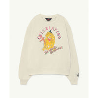 The Animals Observatory White Celebrating  Bear Sweatshirt