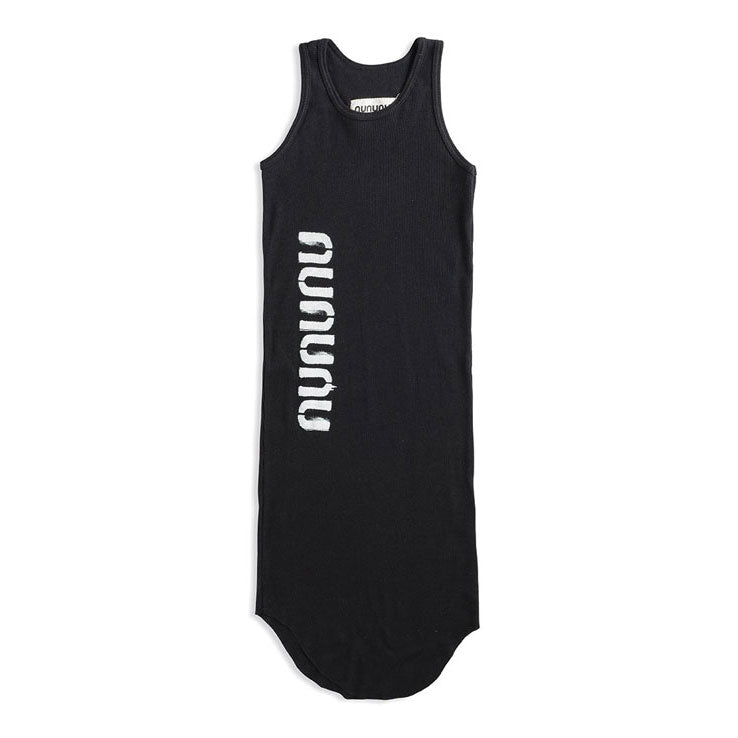 NUNUNU Black Nununu Tank Dress