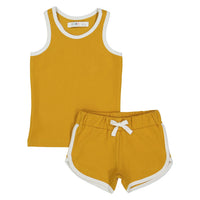 Coco Blanc Spicy Mustard French Terry Tank