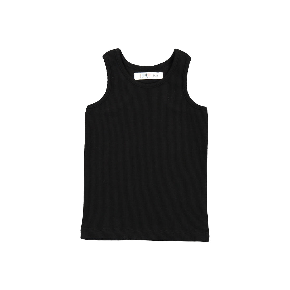 Coco Blanc Black Ribbed Tank