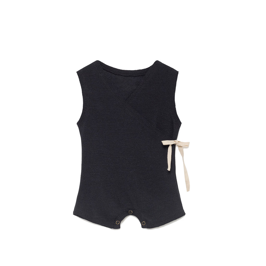 Little Creative Factory Black Soft Baby Playsuit