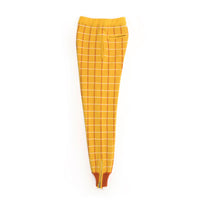 Ligne Noire Yellow Tartan Joggers