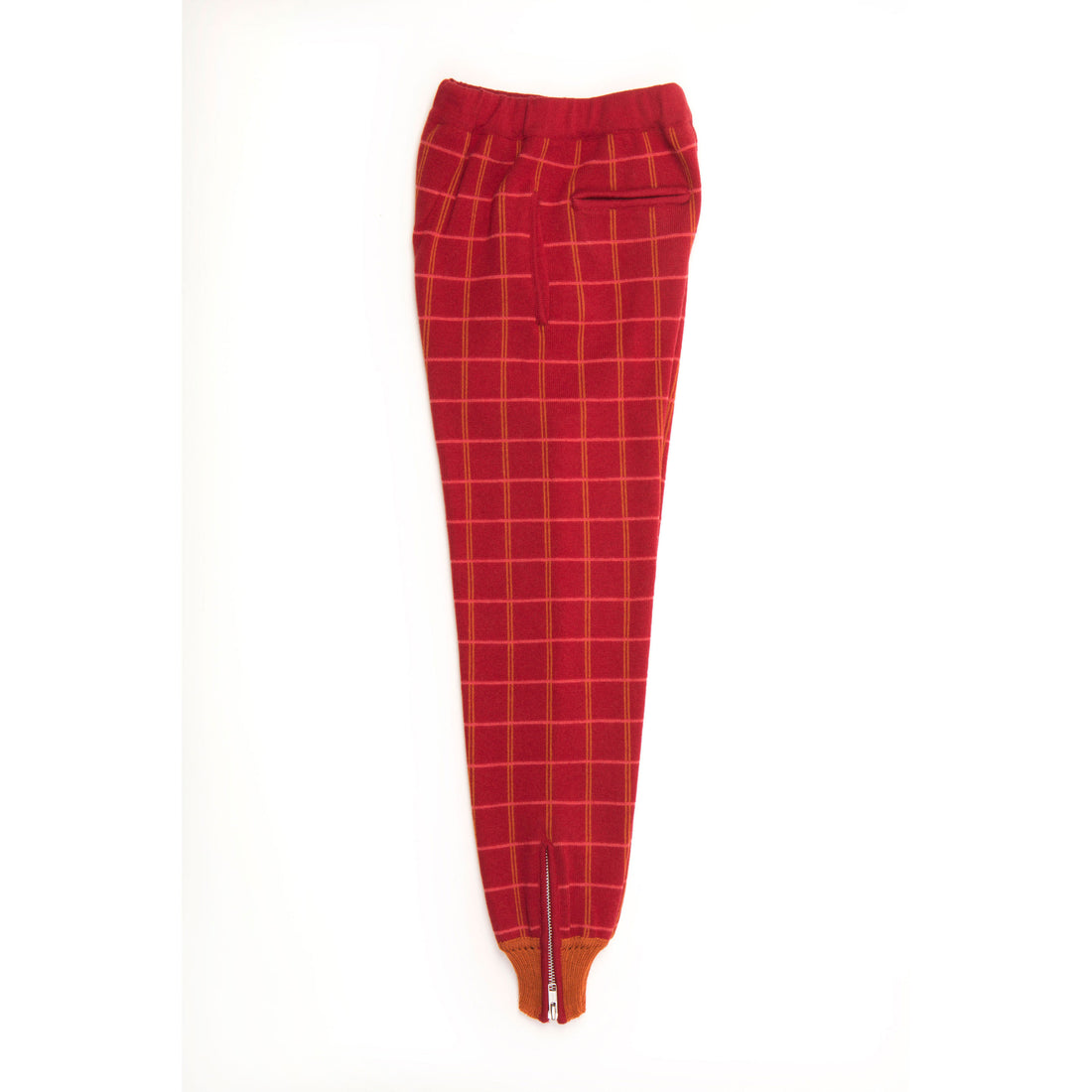 Ligne Noire Red Tartan Joggers