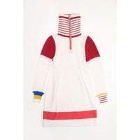 Ligne Noire White Zip Little Dress