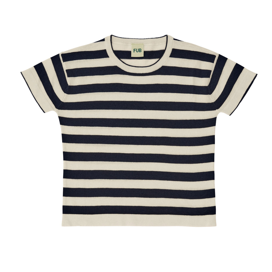 Fub Ecru/Dark Navy T-Shirt