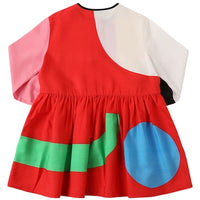 Stella McCartney Color Block Dress With Logo Zip