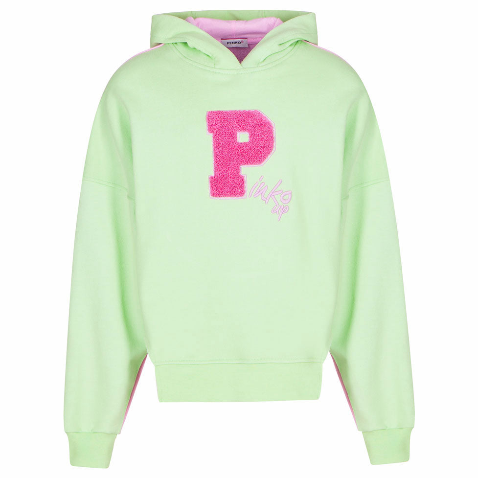 Pinko Lime Rosa Hoodie
