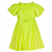 Pinko Lime Poplin Dress