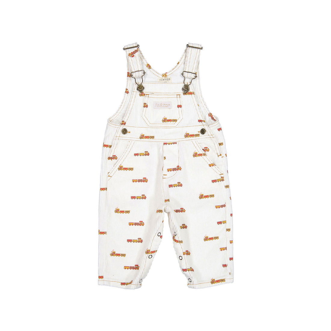 Fin and Vince Classic Overall - Train Corduroy