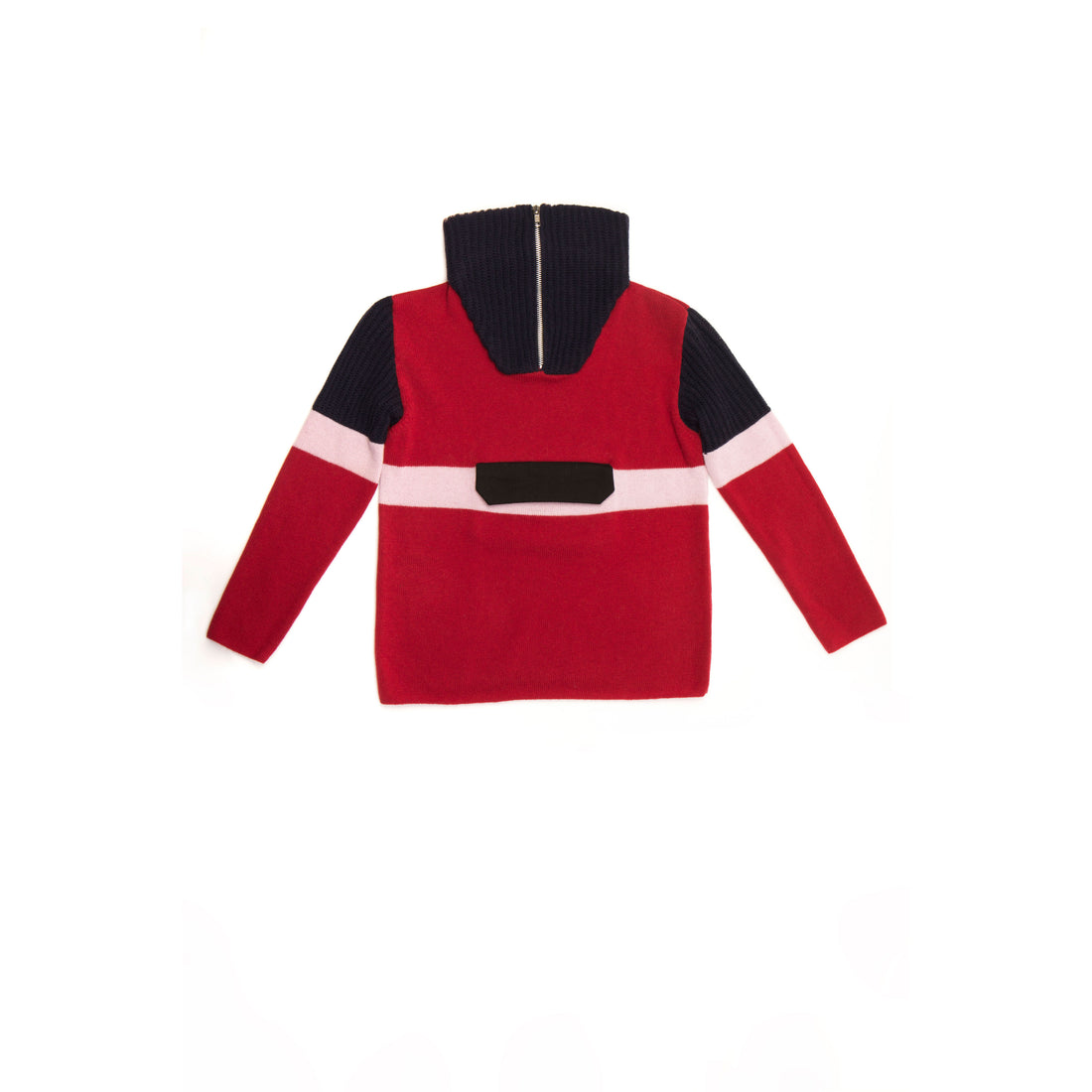 Ligne Noire Red Half Zip Sweatshirt