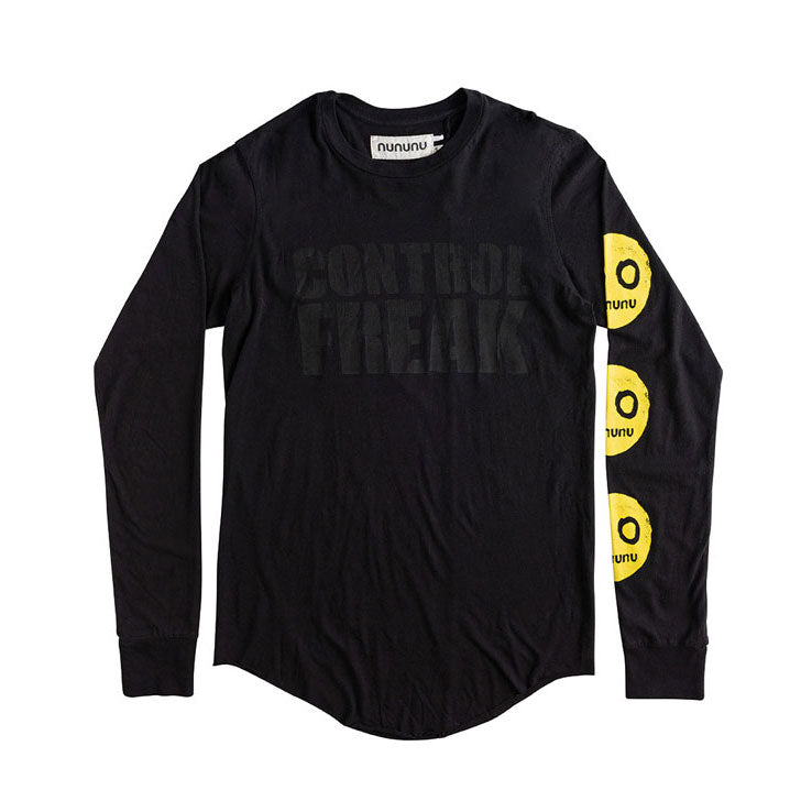 Nununu Black Adult Control Freak T-Shirt