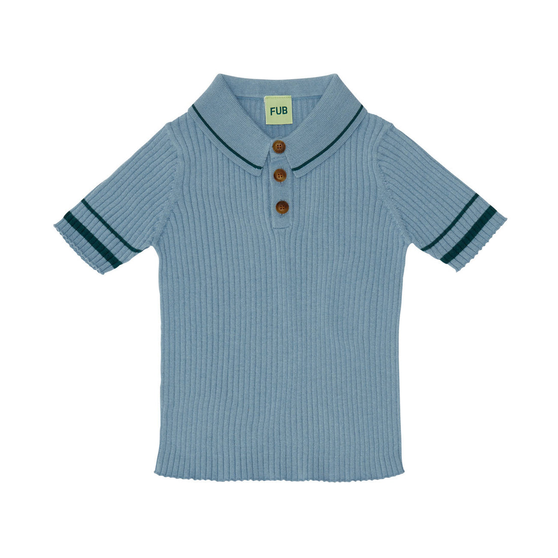 Fub Cloudy Blue Polo Shirt