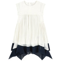 Chloe White Couture Sailor Dress