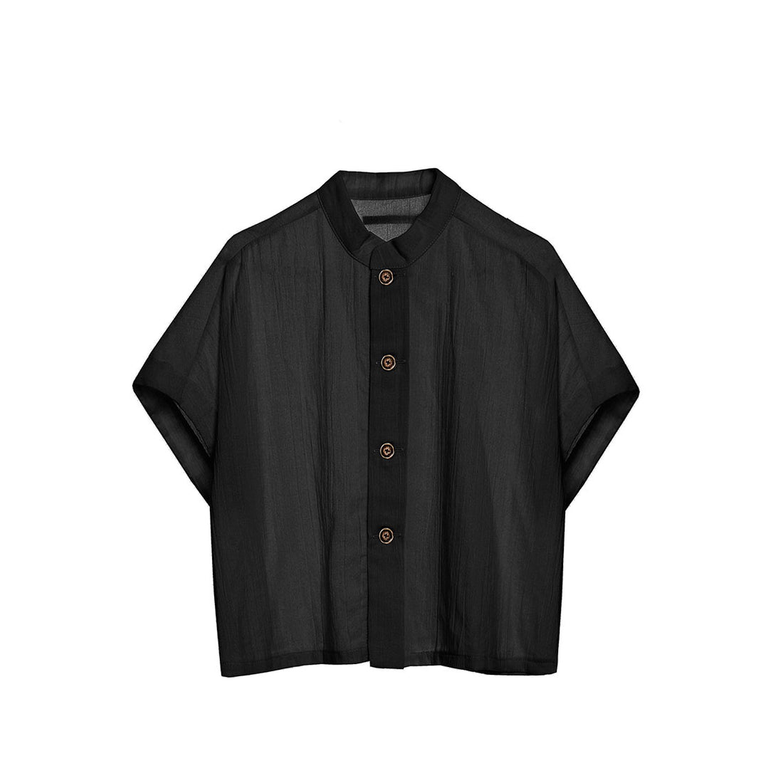 Little Creative Factory Black Ballet Button Shirt