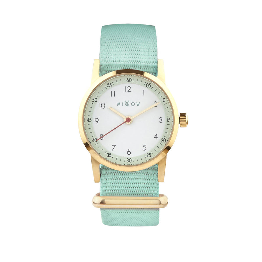 Millow Fresh Mint Opale Strap Watch