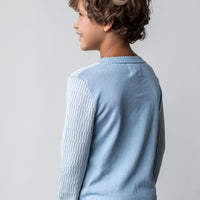 Aymara Sky Bert Cotton Knit Pullover