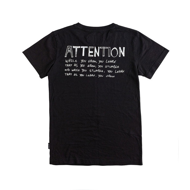 Nununu Black Adult Attention T-Shirt