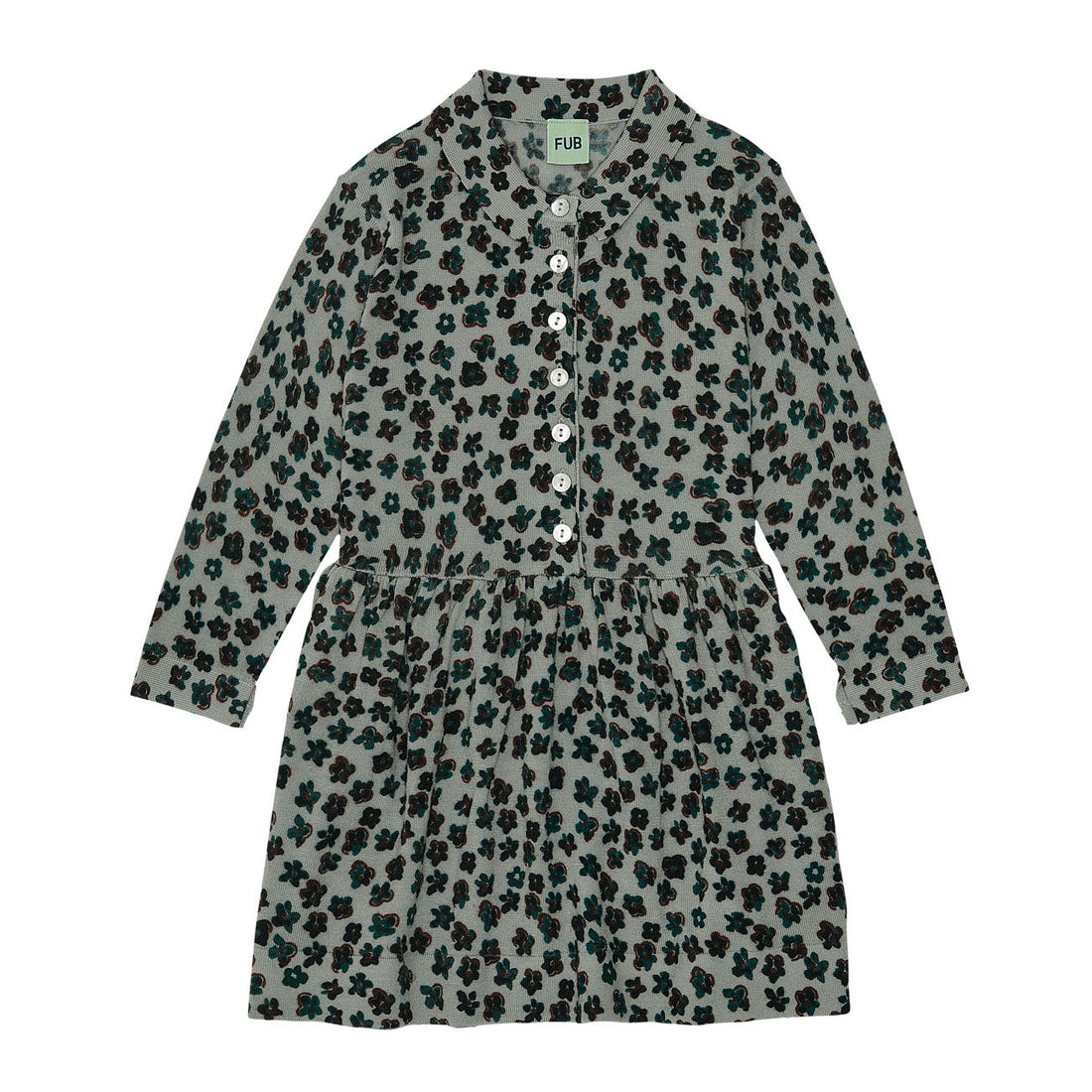 FUB Dress - Pale Sage/Forest