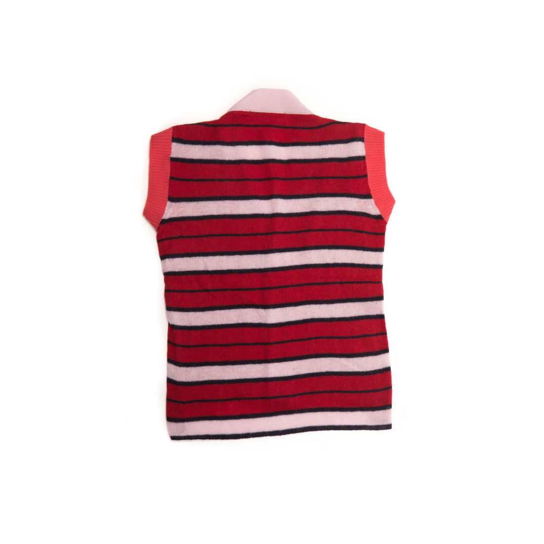Ligne Noire Orange/Red Melange Vest