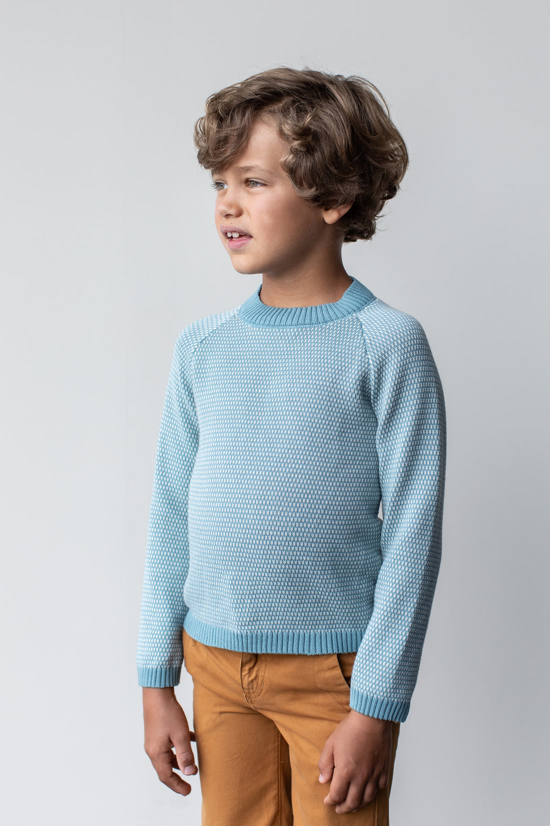 Aymara Petrol Alvaro Pullover