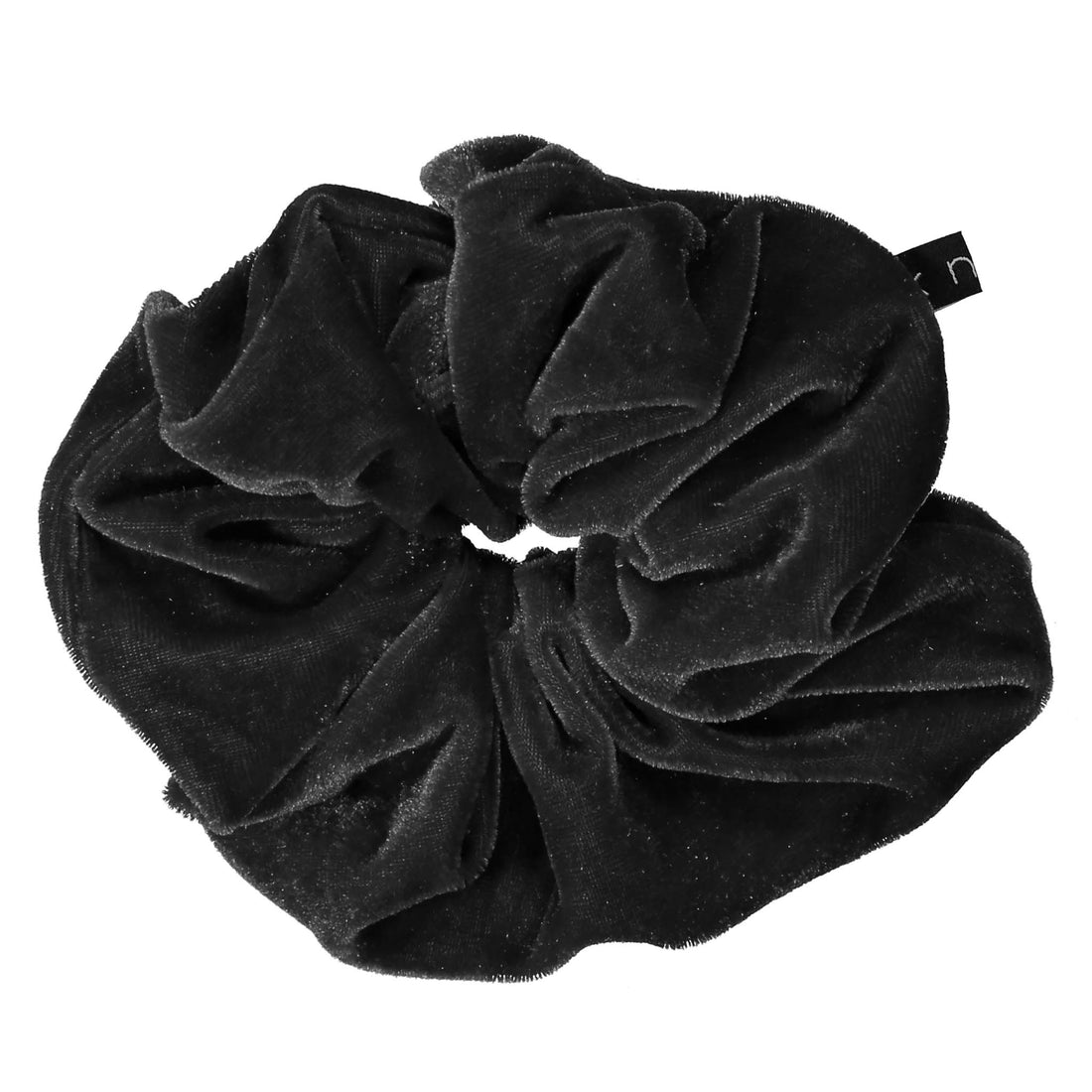 Knot Hairbands Velvet Scrunchie // Black