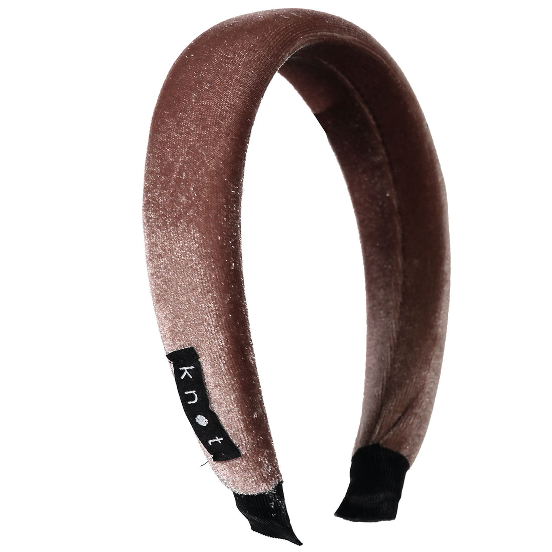 Knot Hairbands Velvet Puff Headband // Powder Purple