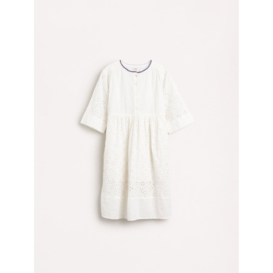 Bellerose Off White Eyelet Hoboes Dress