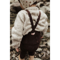 Silly Silas Chocolate Brown Teddy Warmy Cotton Tights