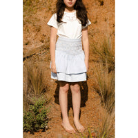 Steph Cut Out Denim Skirt