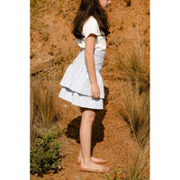 Steph Cut Out Denim Skirt