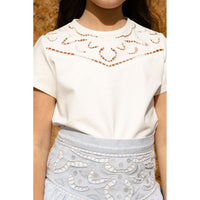 Steph Cut Out Denim Skirt