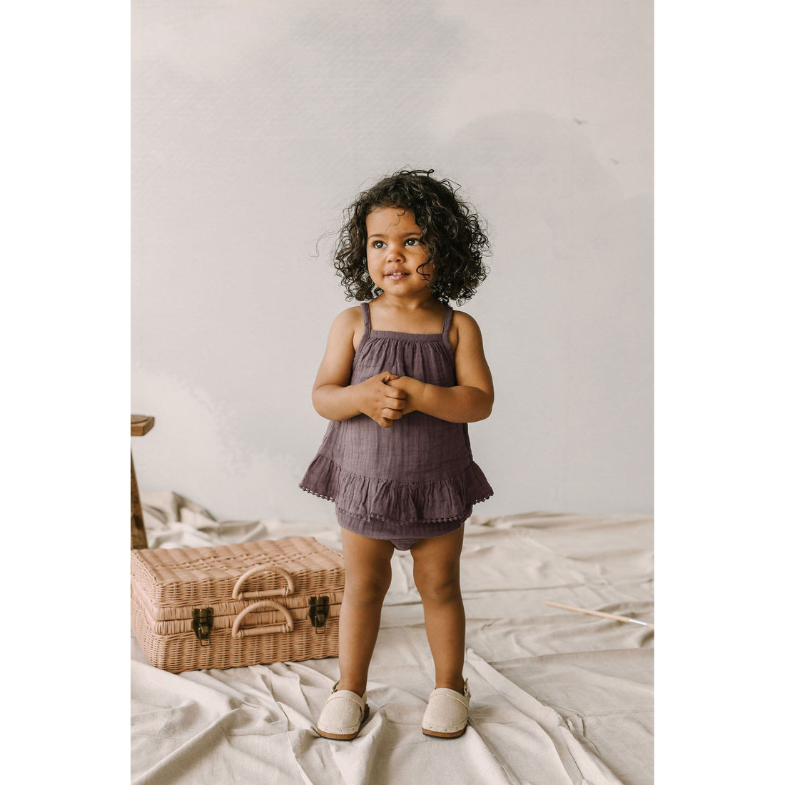 Jamie Kay Wisteria Organic Cotton Muslin Zoe Set