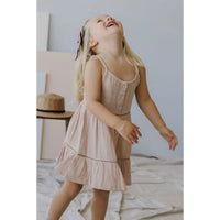 Jamie Kay Rose Dust Organic Cotton Muslin Hazel Dress