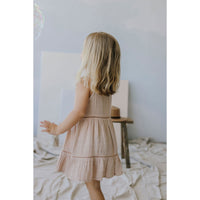 Jamie Kay Rose Dust Organic Cotton Muslin Hazel Dress