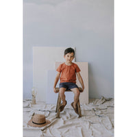 Jamie Kay Graphite Organic Cotton Muslin Lily Shorts