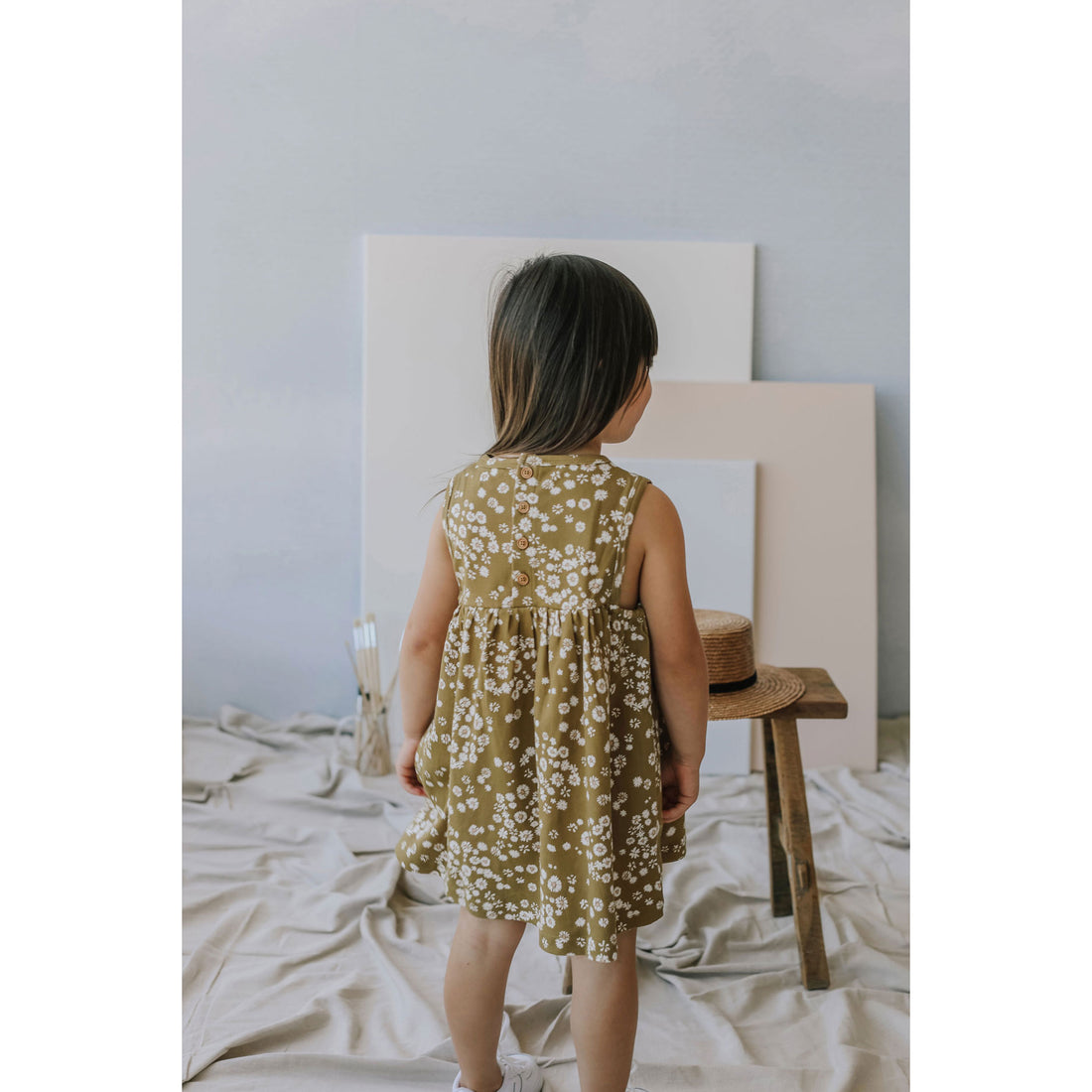 Jamie Kay Daisy Floral Sleeveless Dress
