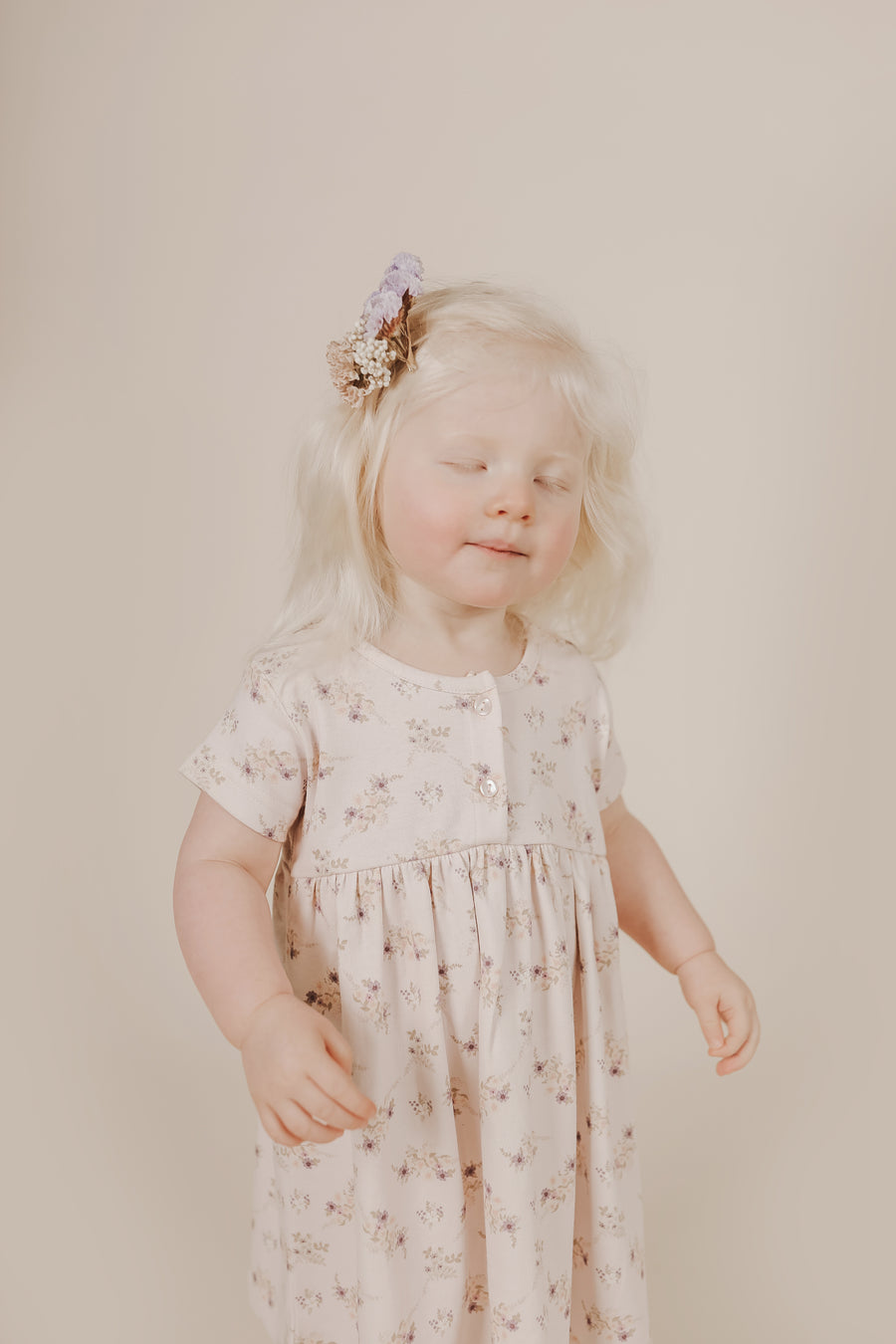 Jamie Kay Sweet Pea Floral Short Sleeve Dress