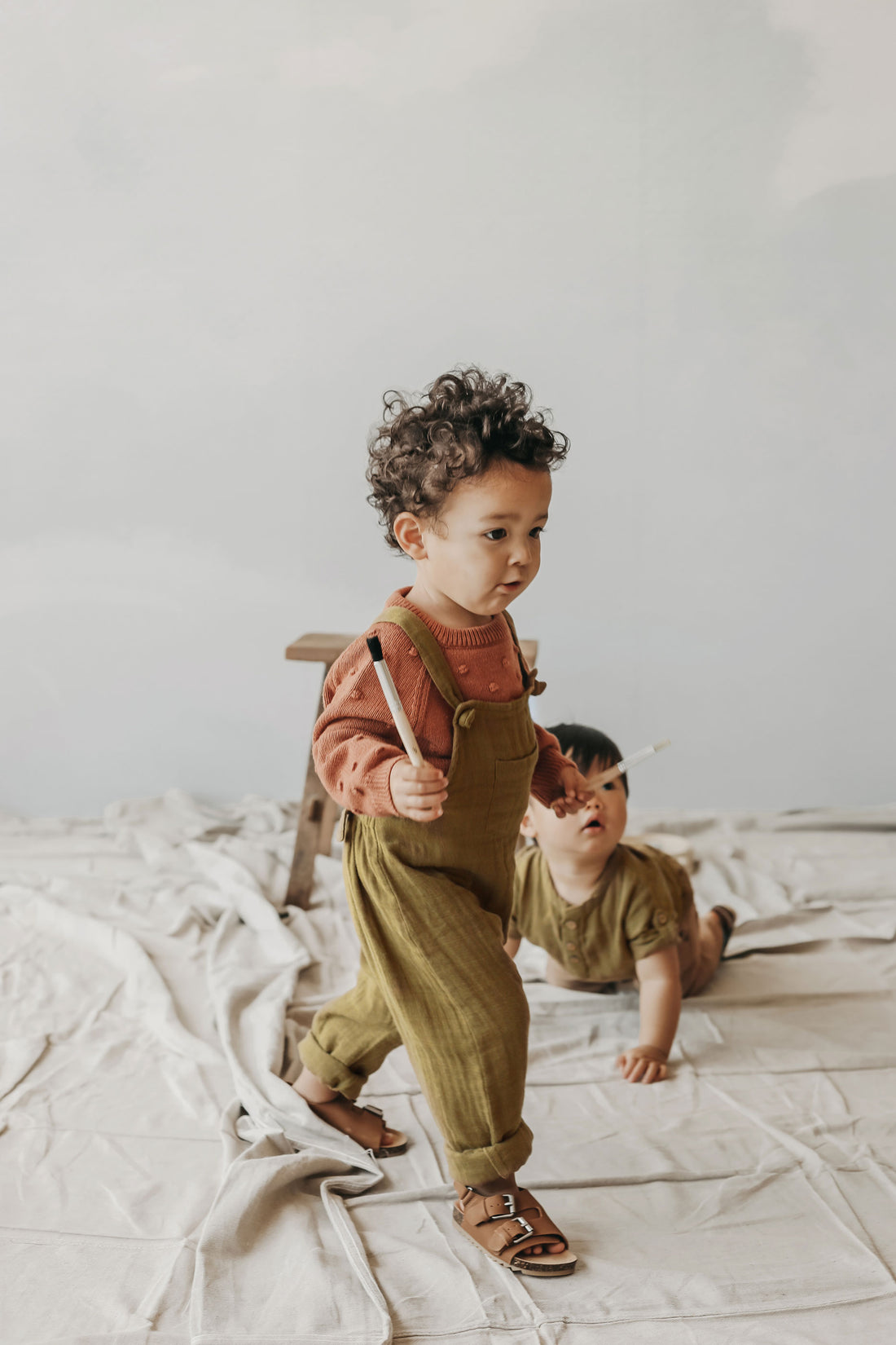 Jamie Kay Gold Organic Cotton Muslin River Onepiece