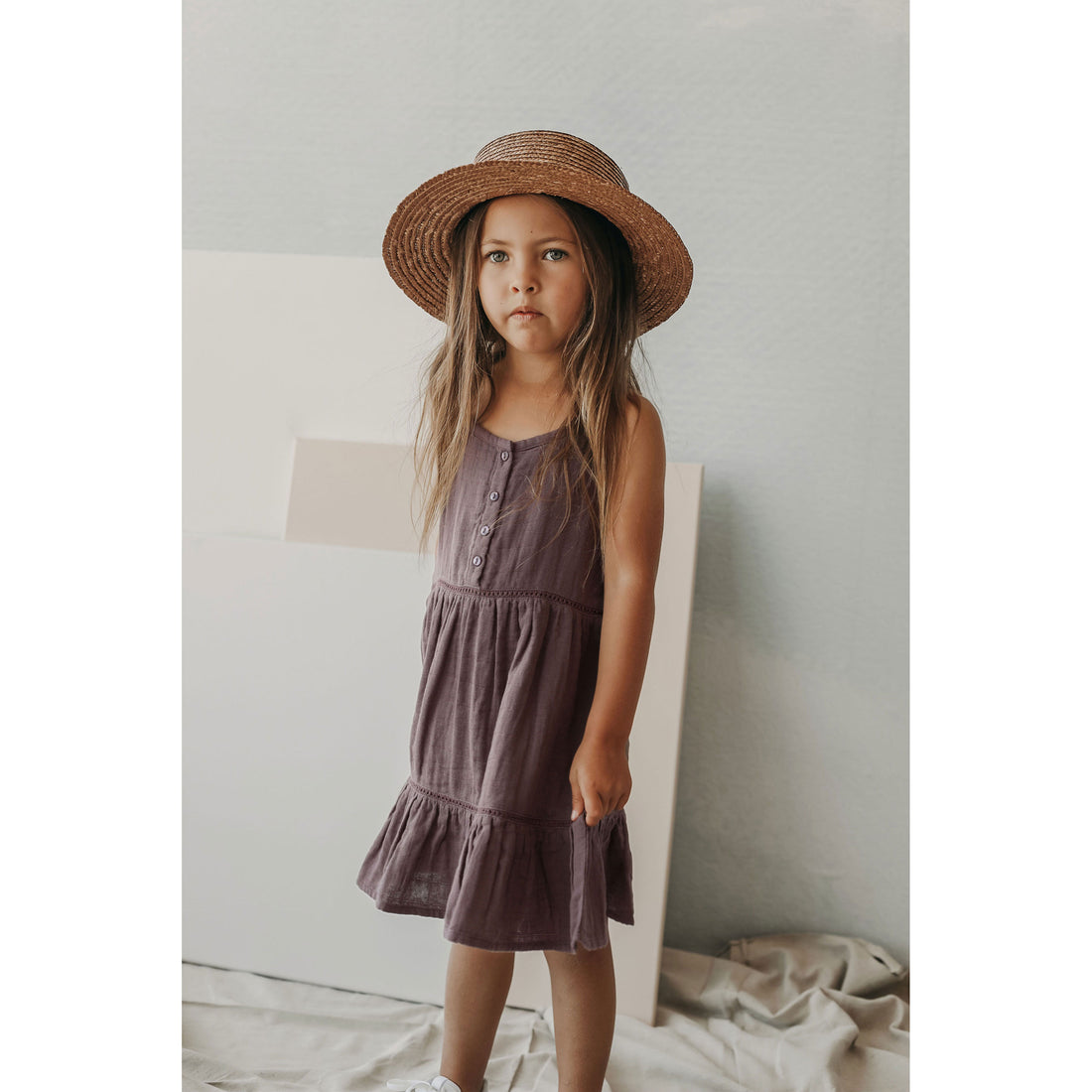 Jamie Kay Wisteria Organic Cotton Muslin Hazel Dress