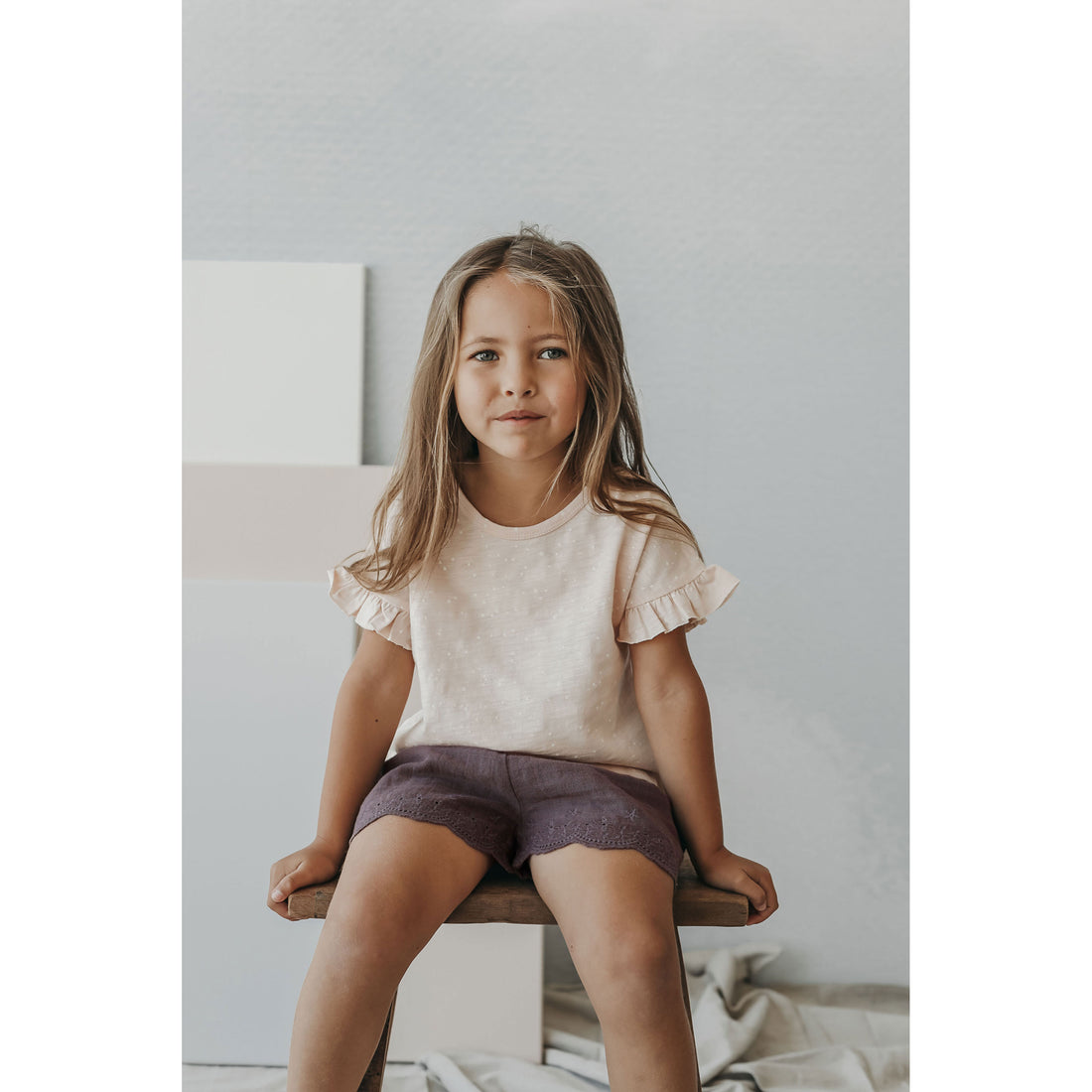 Jamie Kay Tiny Stars Pink Fleur Top