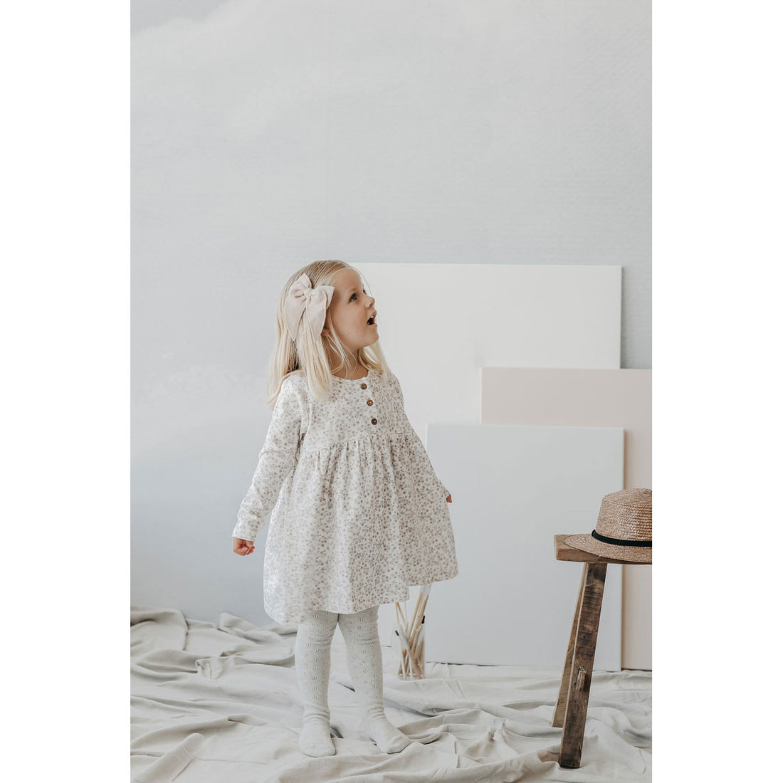 Jamie Kay White Posy Floral Dress