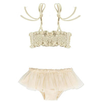 Belle Chiara Beige Cotton Lycra Bikini