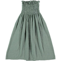 Belle Chiara Green Tea Weft Muslin Smock Skirt